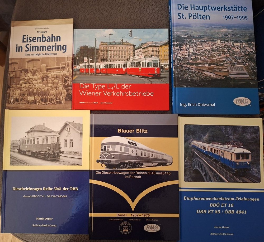Slezak / Railway Media Österreich und Wien: Slezak, Railway Media und Einzeltitel, 19 Bücher, Foto 1