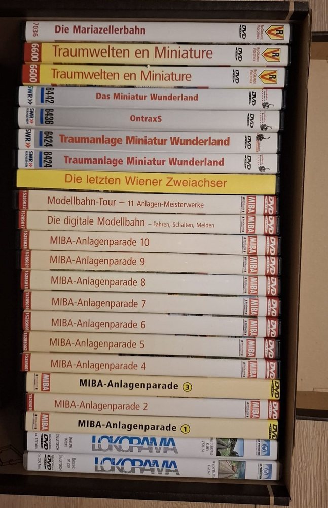 SH Production Lokorama und Bahnorama (SH Production), 11 DVDs, Foto 2