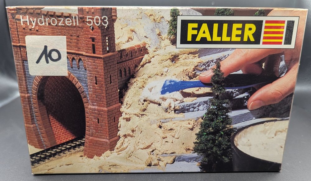 Faller Hydrozell 503, Geländebau-Spachtelmasse mit Spachtel, 120 g, Foto 1