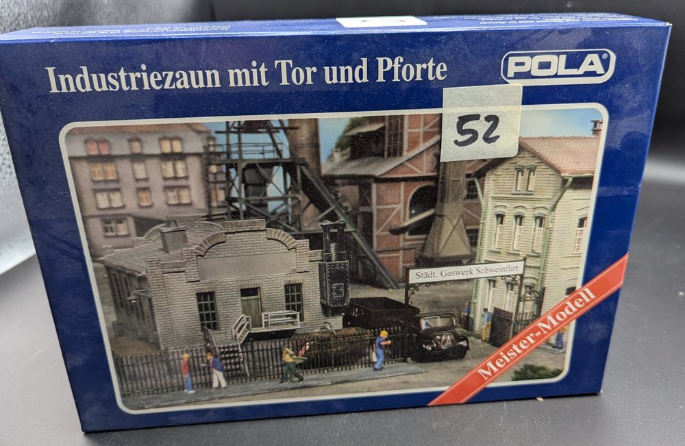 Pola Industriezaun mit Tor und Pforte (Pola), originalverpackt, Foto 1