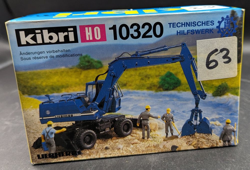 kibri THW Liebherr Radbagger (10320), Foto 1