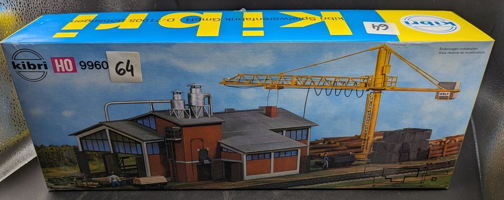 kibri Fabrik / Holzwerk mit Turmdrehkran (9960), Bezeichnung nicht gesichert, Foto 2