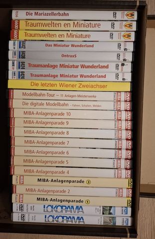 Verschiedene Weitere Bahn-DVDs, 11 DVDs
