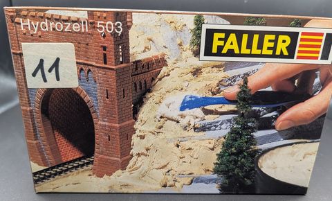 Faller Hydrozell 503, Geländebau-Spachtelmasse mit Spachtel, 120 g