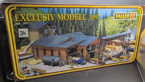 Faller Exclusiv Modell 1997: Sägewerk (365)