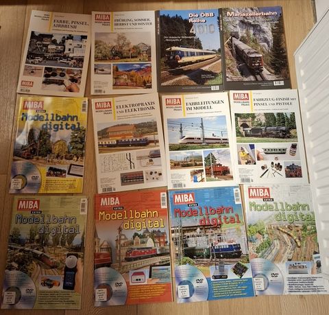 MIBA MIBA Extra und weitere Sonderhefte, 63 Hefte